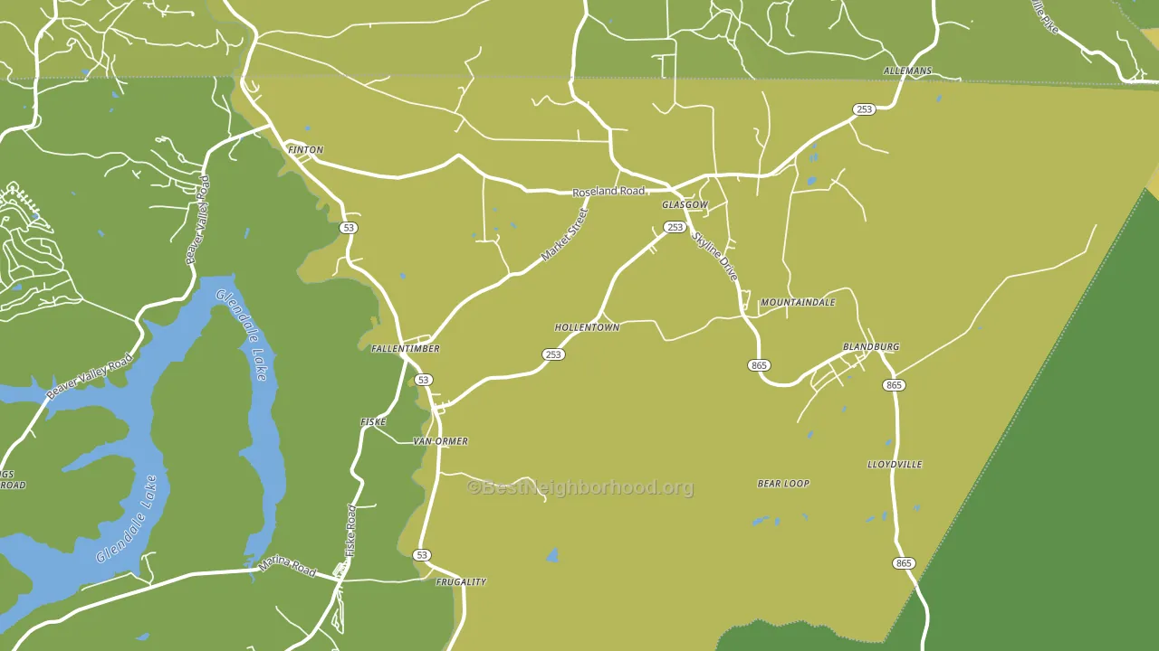16639, PA block-group voter-turnout map