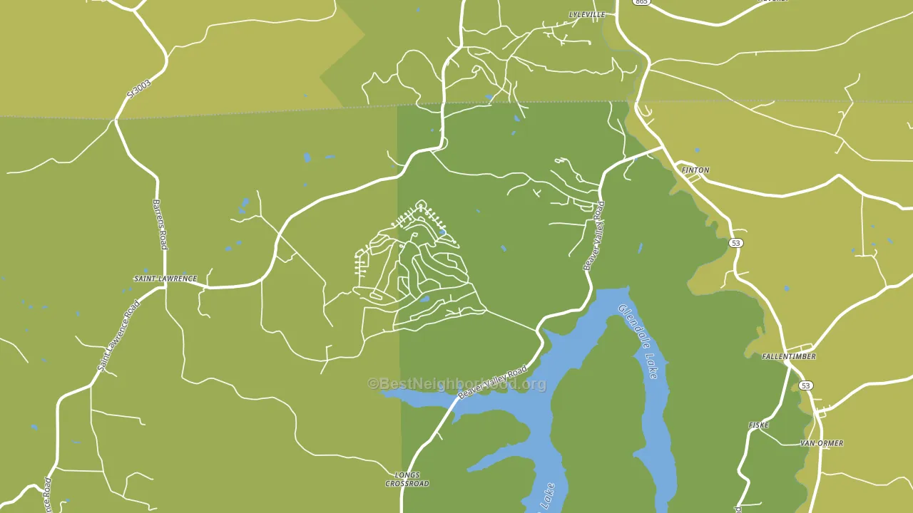 16640, PA block-group voter-turnout map