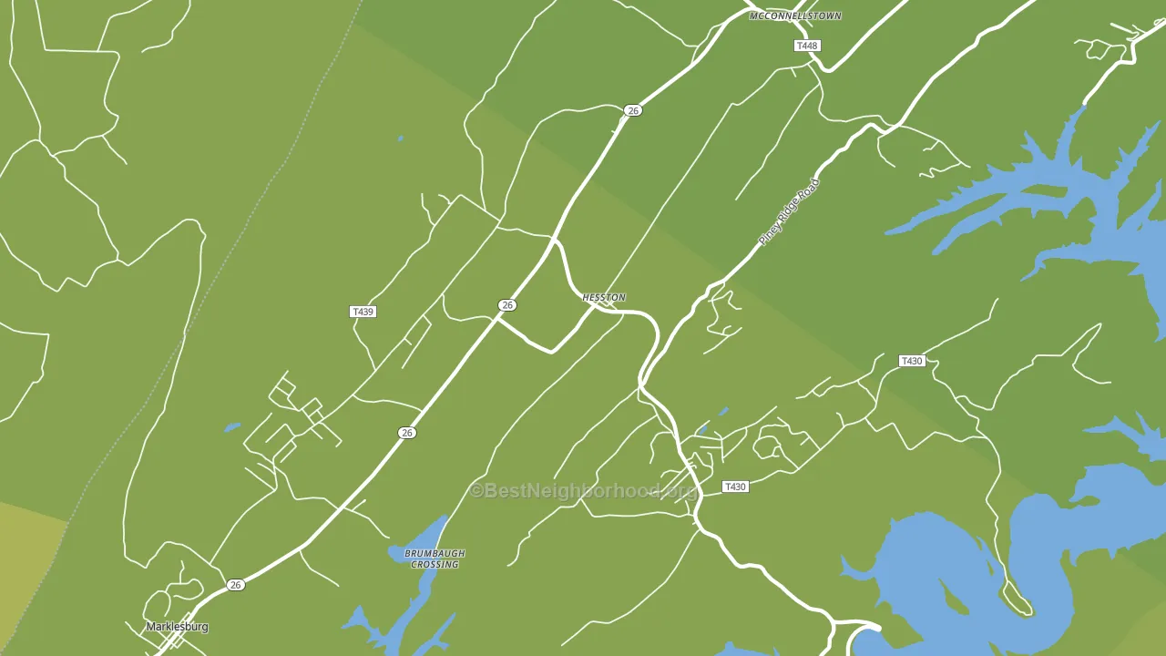 16647, PA block-group voter-turnout map