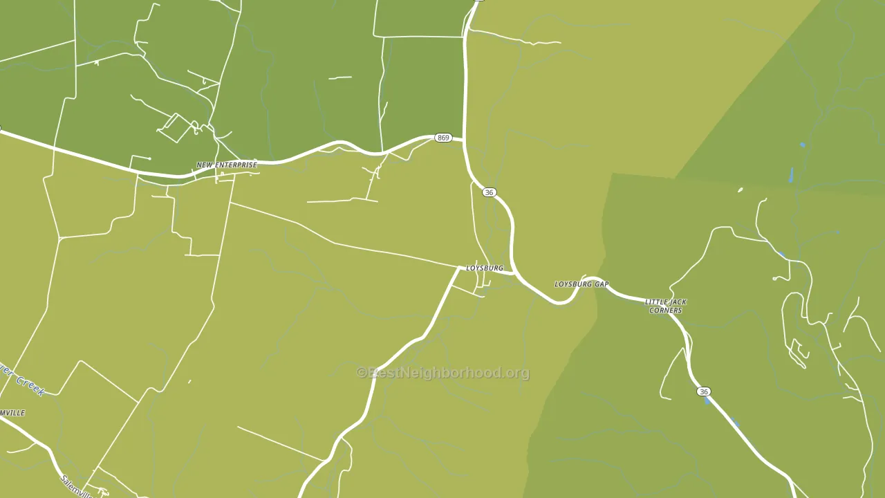 16659, PA block-group voter-turnout map