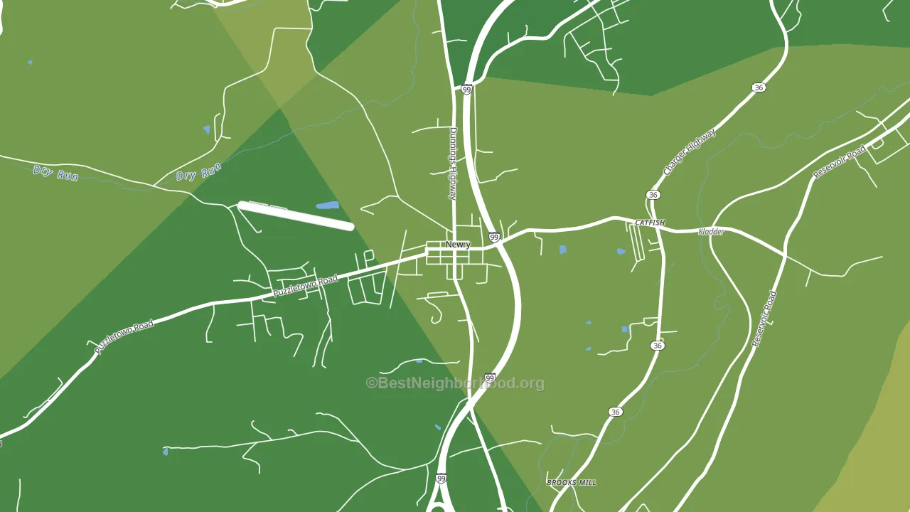 16665, PA block-group voter-turnout map