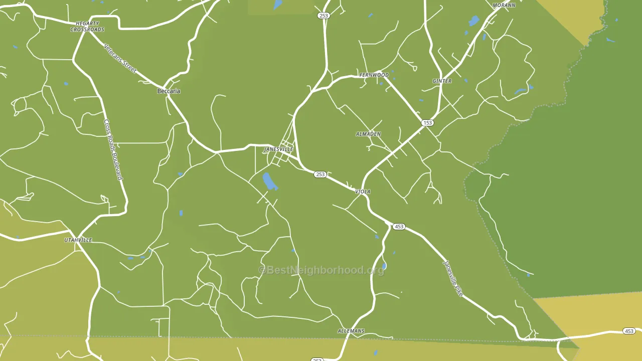 16680, PA block-group voter-turnout map