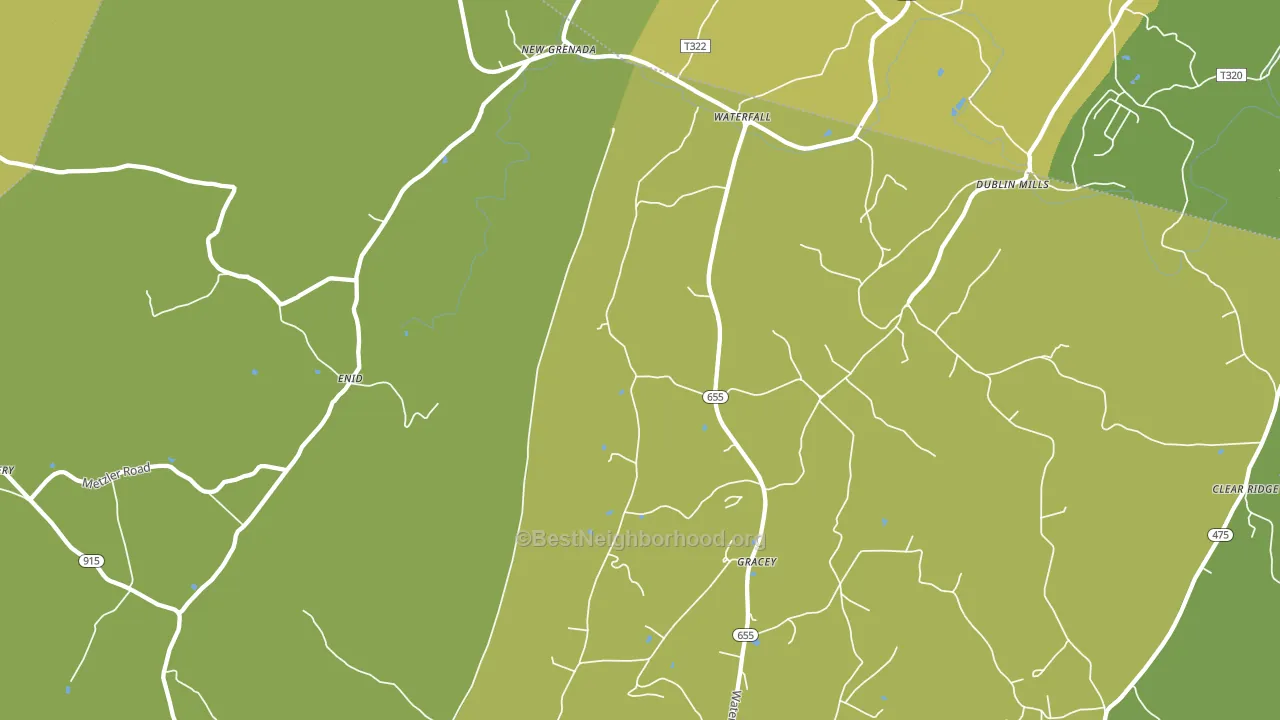 16689, PA block-group voter-turnout map