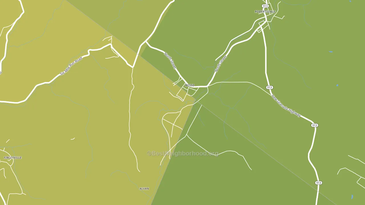 16694, PA block-group voter-turnout map