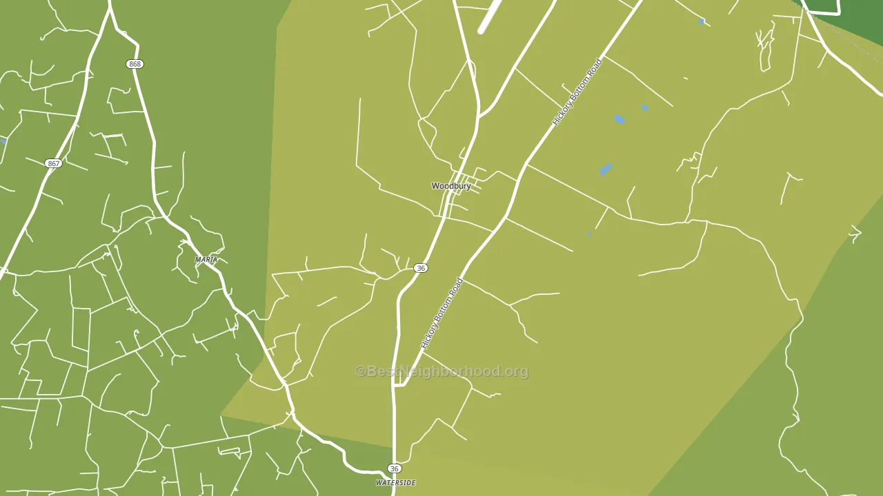 16695, PA block-group voter-turnout map