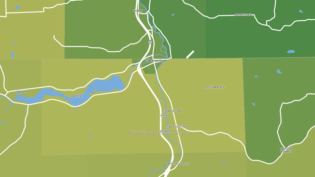 16929, PA block-group voter-turnout map