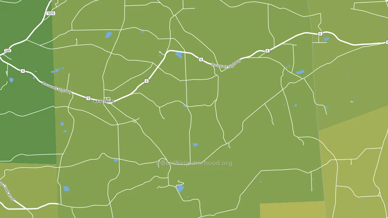 16932, PA block-group voter-turnout map