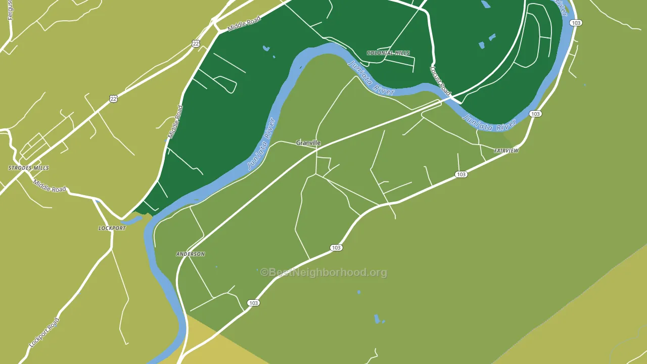 17029, PA block-group voter-turnout map