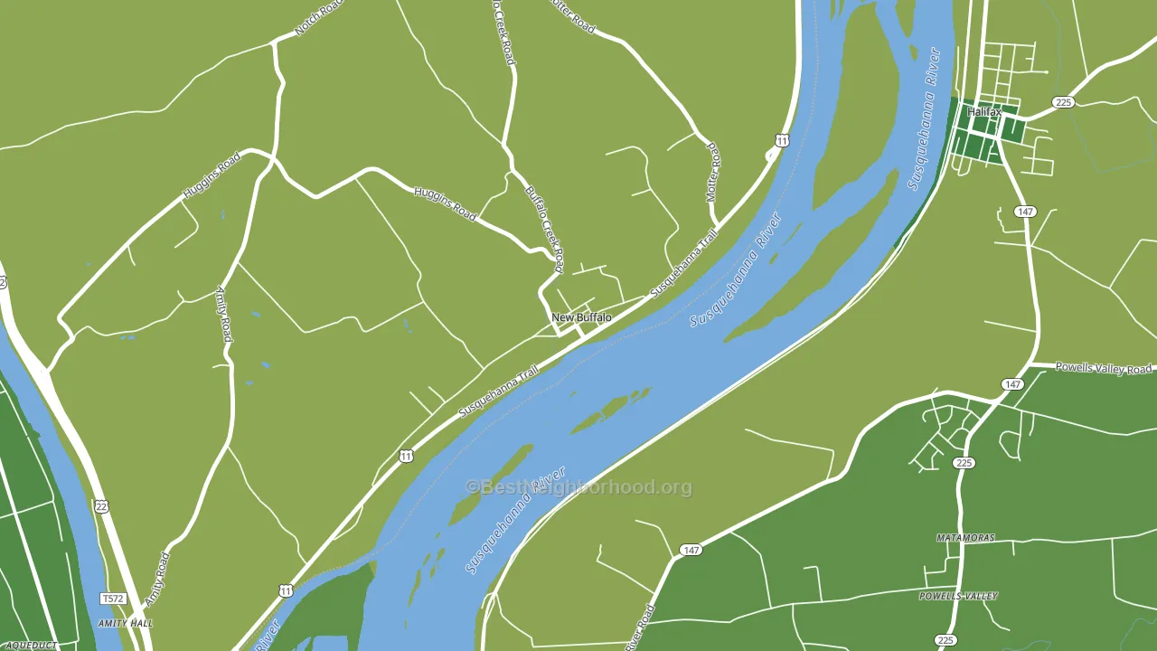 17069, PA block-group voter-turnout map
