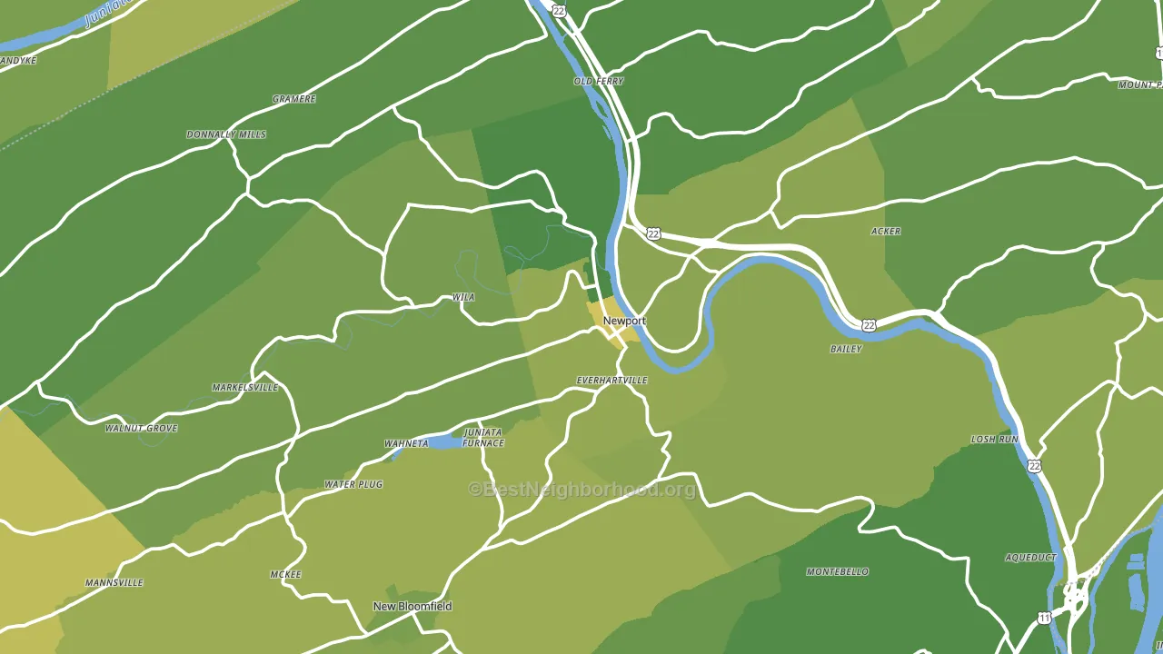 17074, PA block-group voter-turnout map