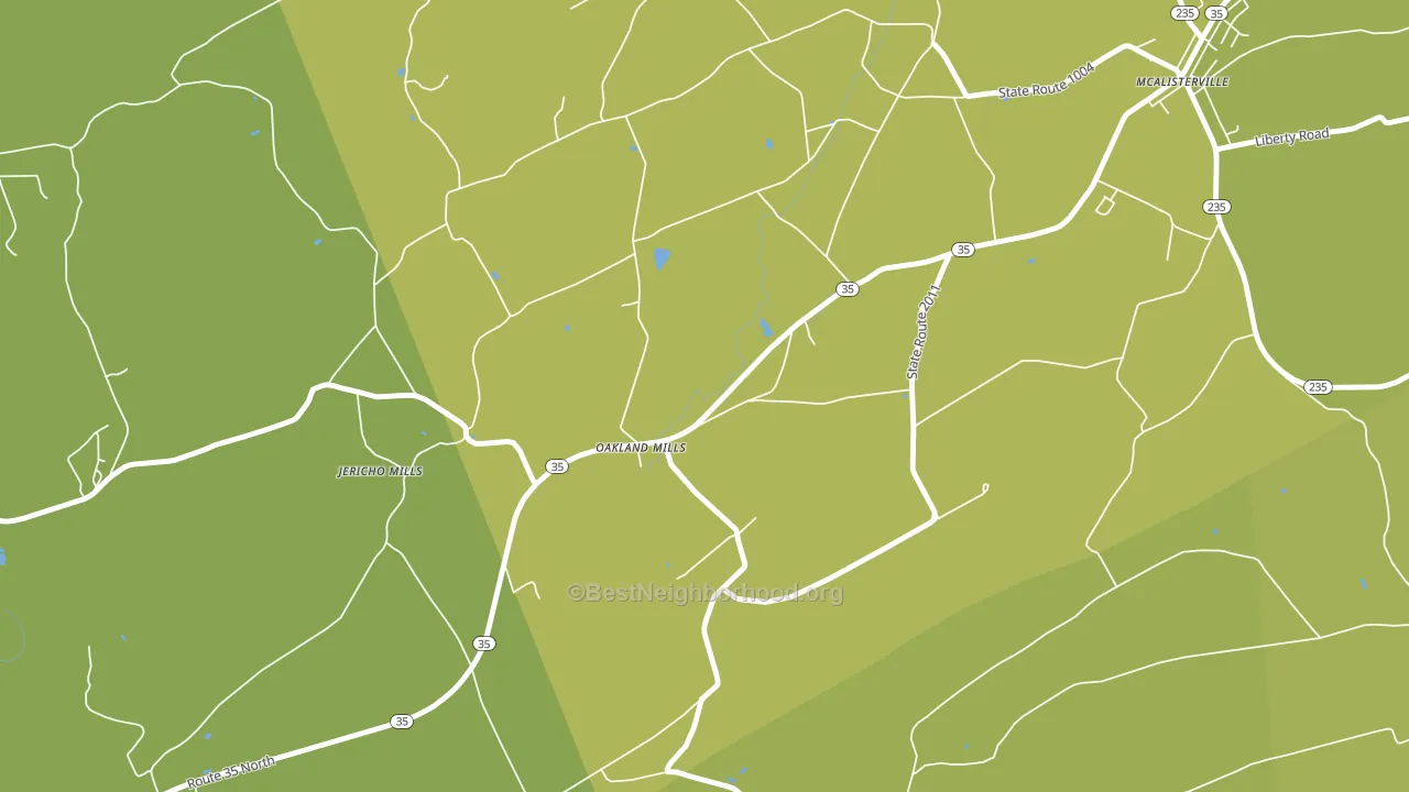 17076, PA block-group voter-turnout map