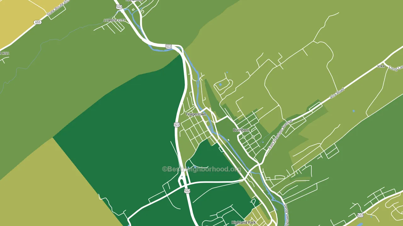 17099, PA block-group voter-turnout map