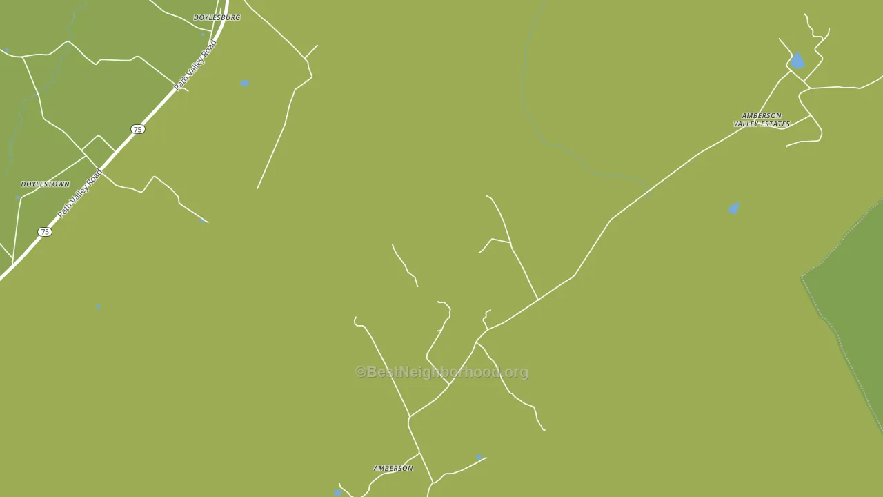 17210, PA block-group voter-turnout map