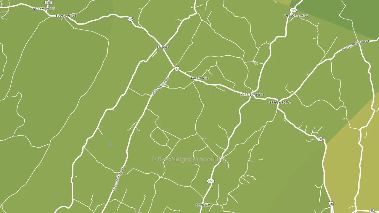 17228, PA block-group voter-turnout map