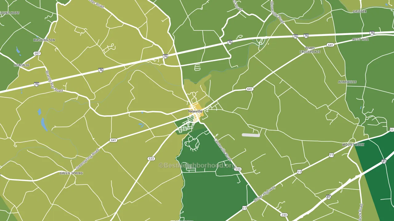 17241, PA block-group voter-turnout map