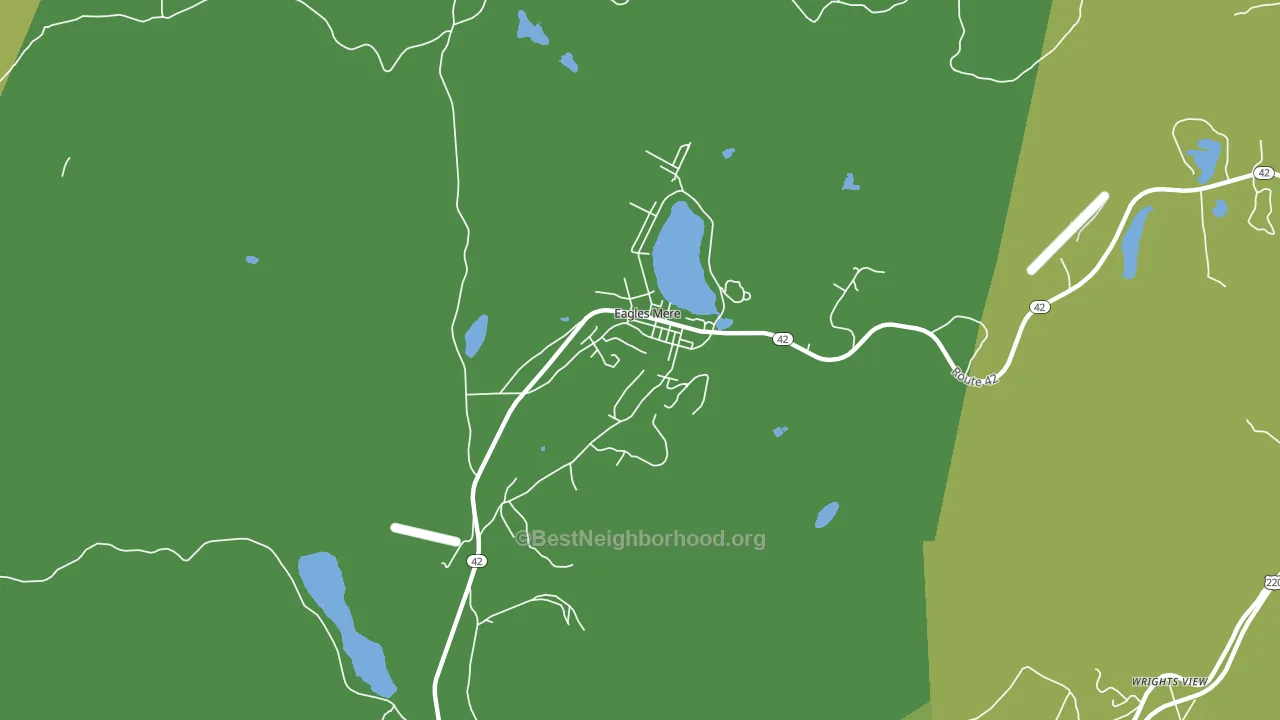 17731, PA block-group voter-turnout map