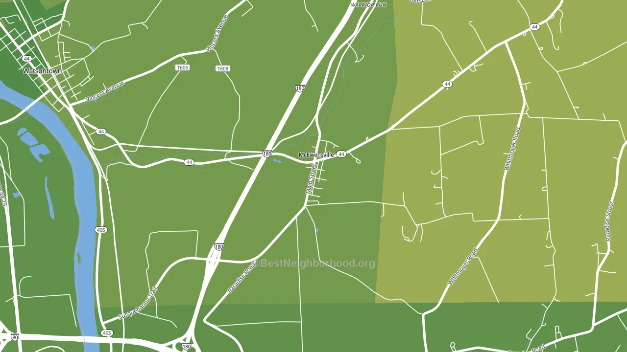 17749, PA block-group voter-turnout map