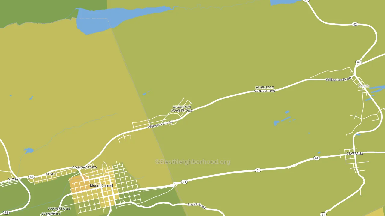 17888, PA block-group voter-turnout map