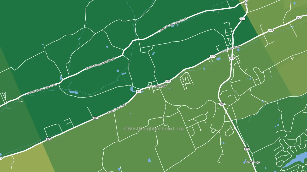 17933, PA block-group voter-turnout map