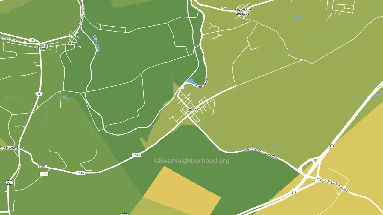 17936, PA block-group voter-turnout map