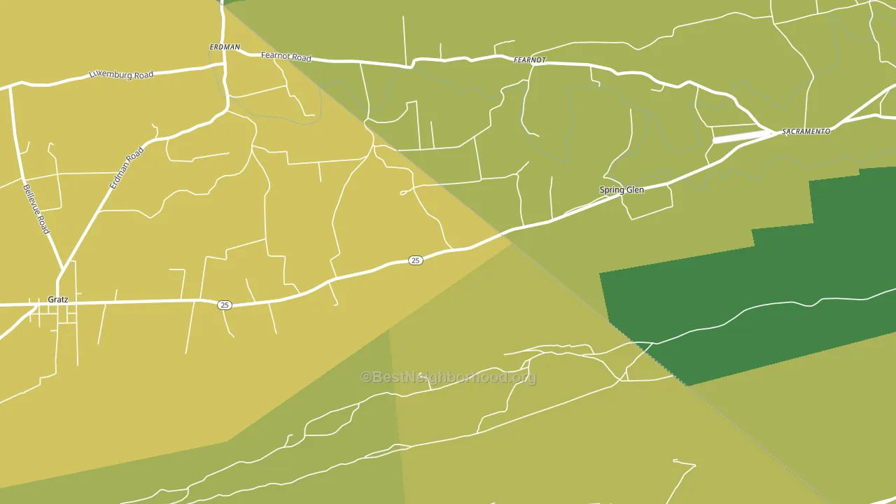 17978, PA block-group voter-turnout map