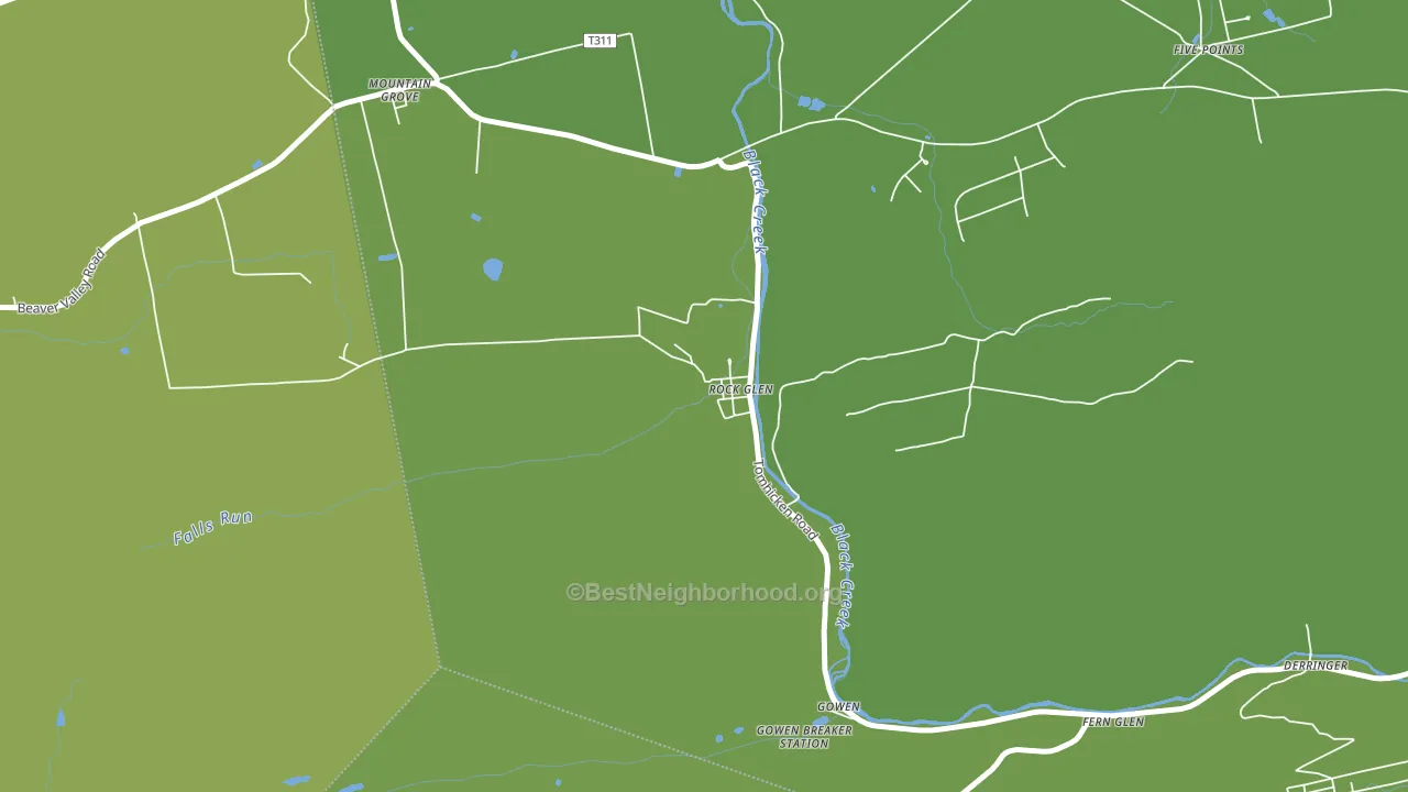 18246, PA block-group voter-turnout map