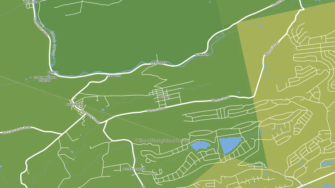 18256, PA block-group voter-turnout map