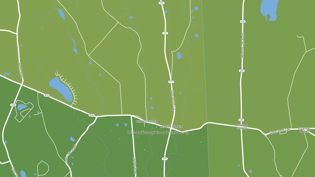 18430, PA block-group voter-turnout map