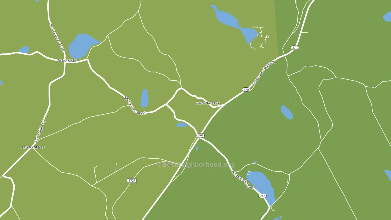 18455, PA block-group voter-turnout map