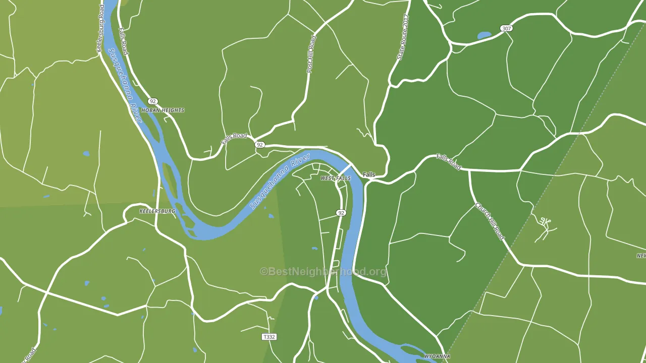 18615, PA block-group voter-turnout map