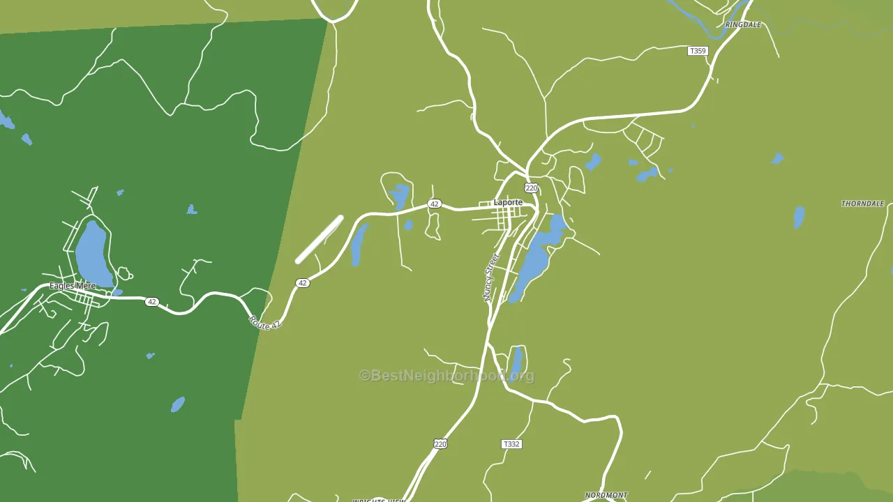 18626, PA block-group voter-turnout map