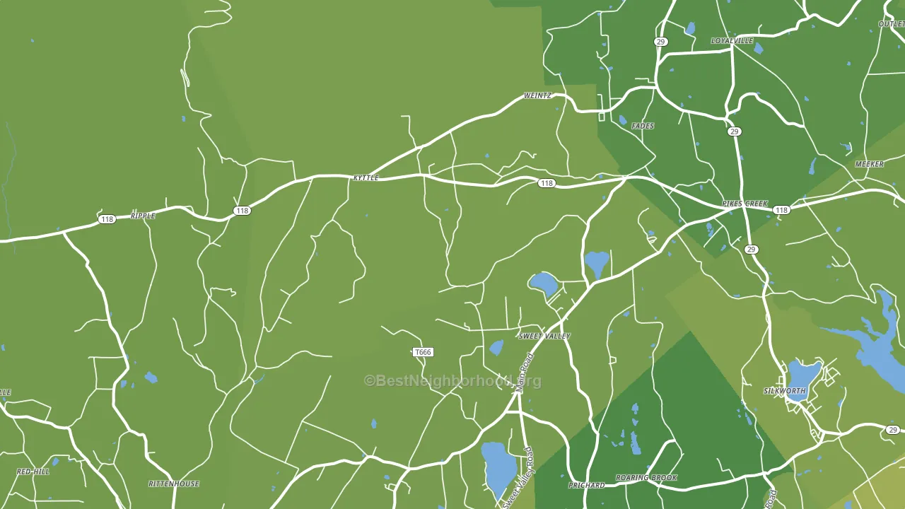 18656, PA block-group voter-turnout map