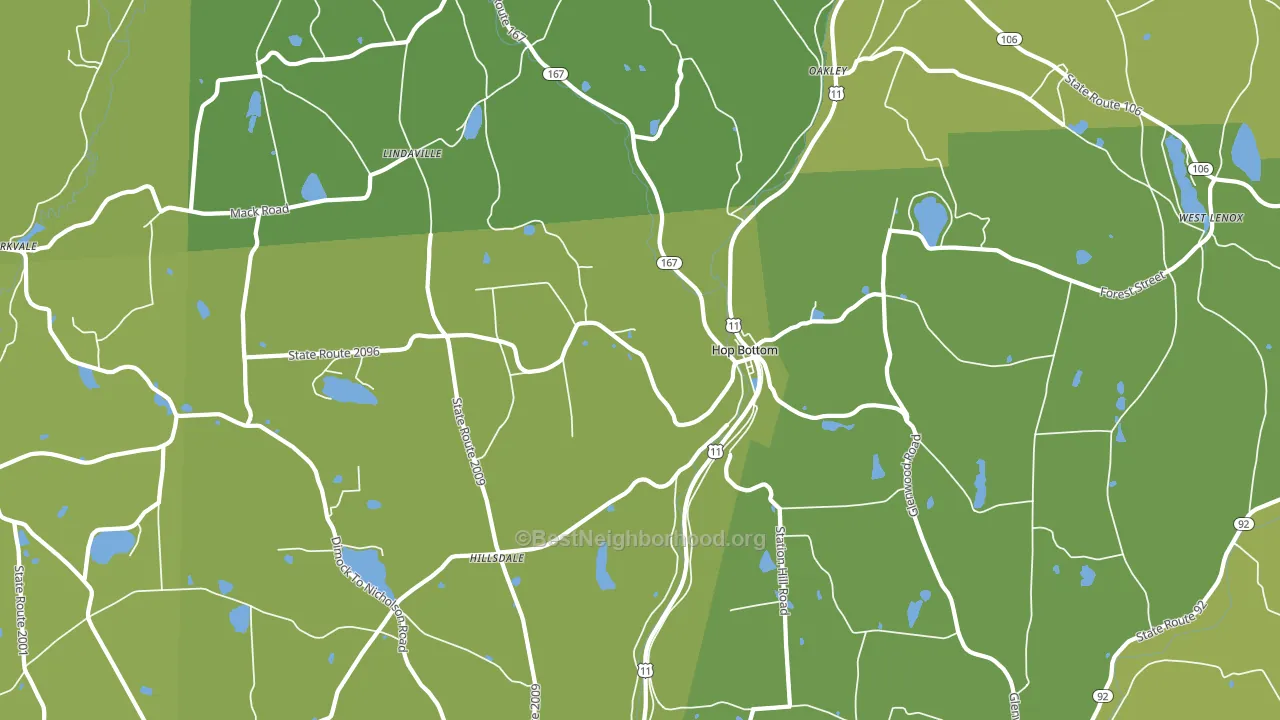18824, PA block-group voter-turnout map