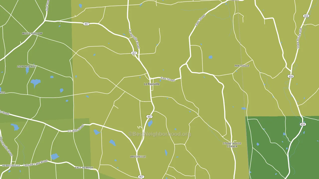 18829, PA block-group voter-turnout map