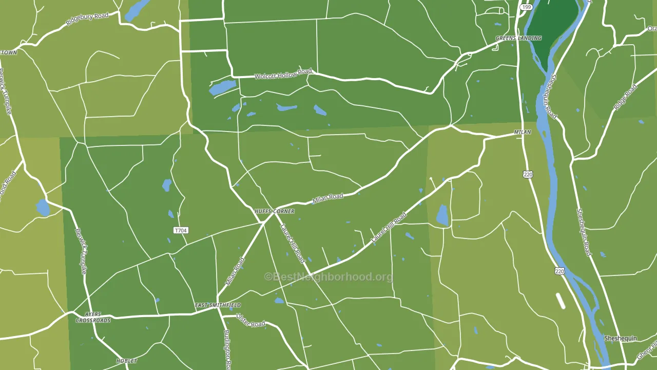 18831, PA block-group voter-turnout map