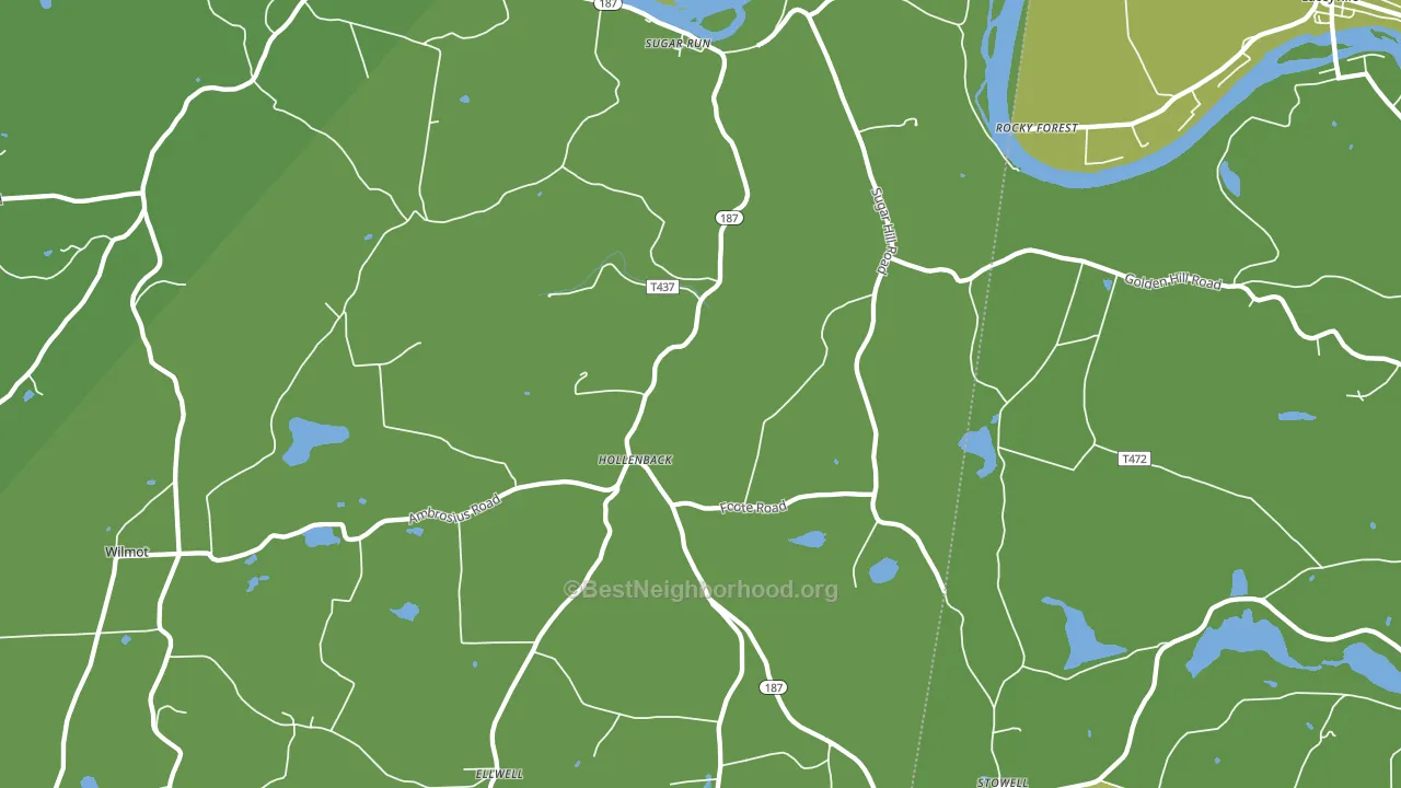 18846, PA block-group voter-turnout map
