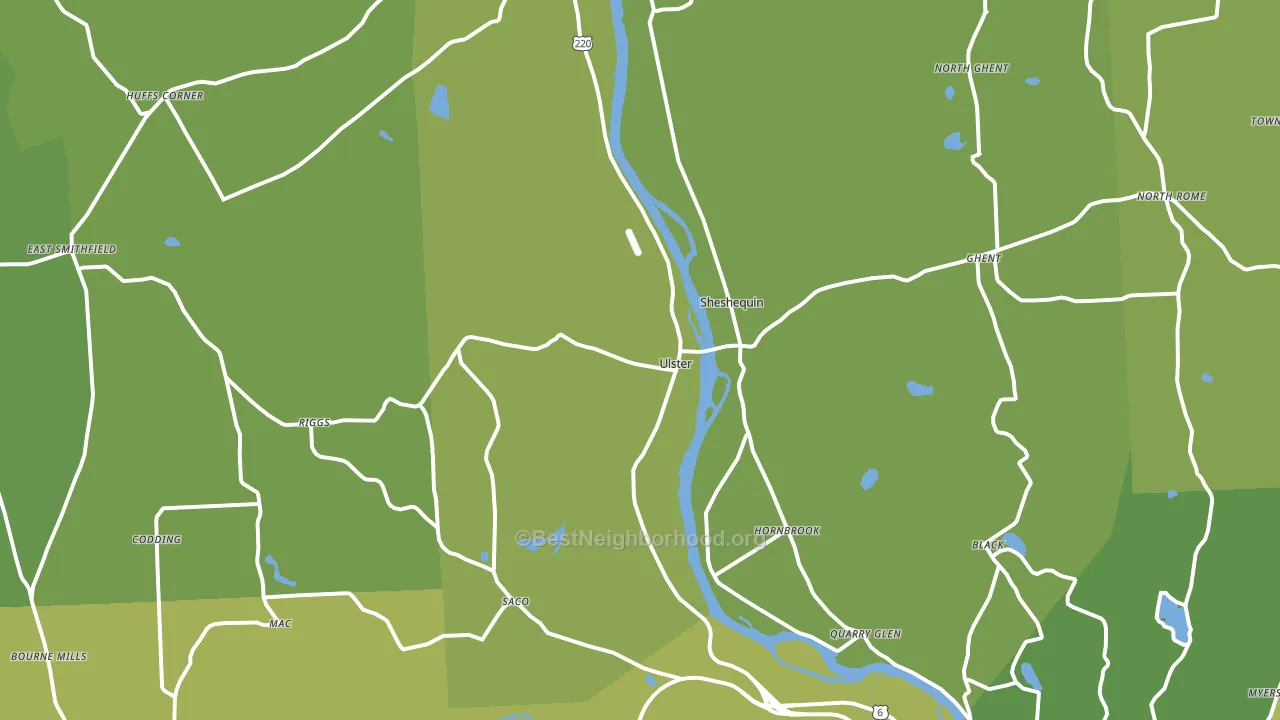 18850, PA block-group voter-turnout map