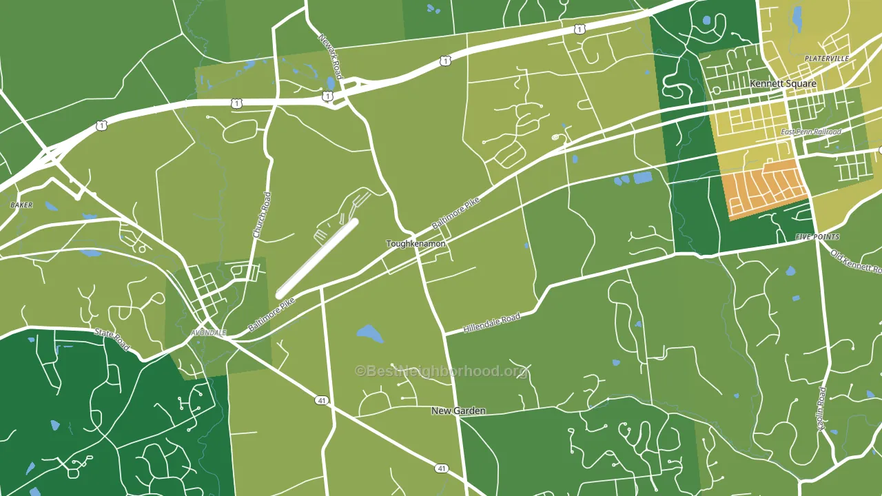 19374, PA block-group voter-turnout map