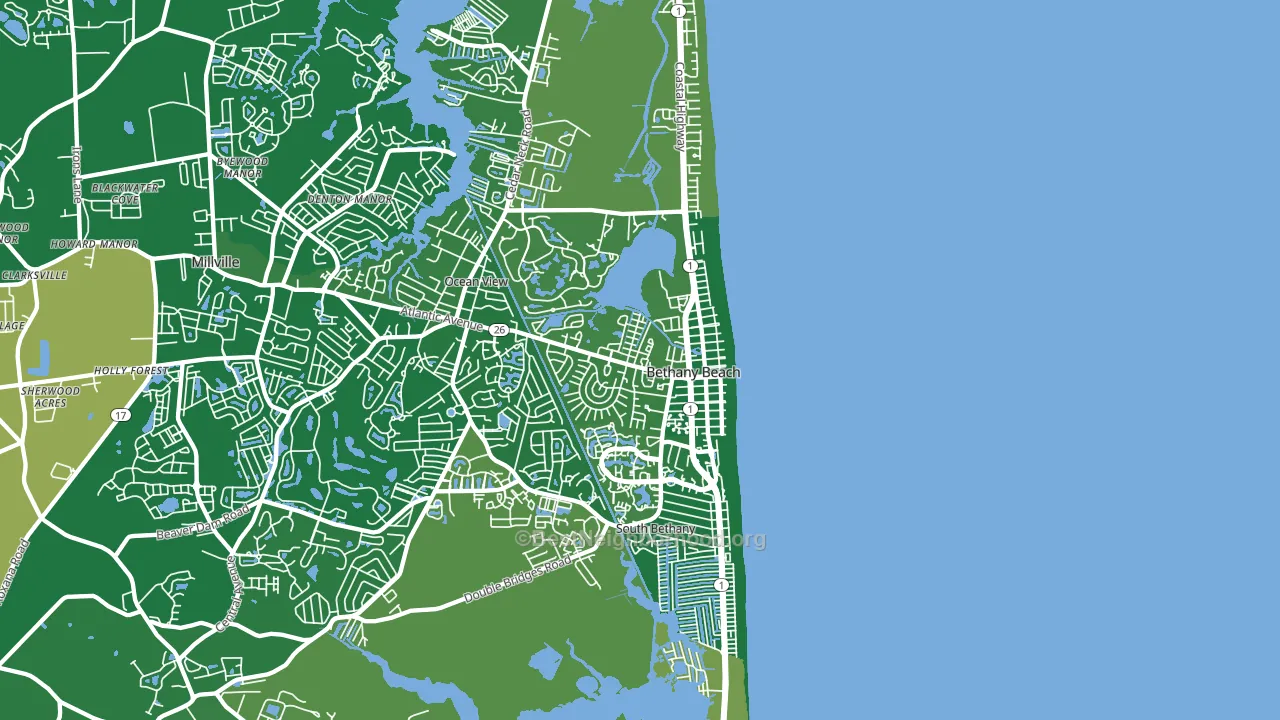 19930, DE block-group voter-turnout map