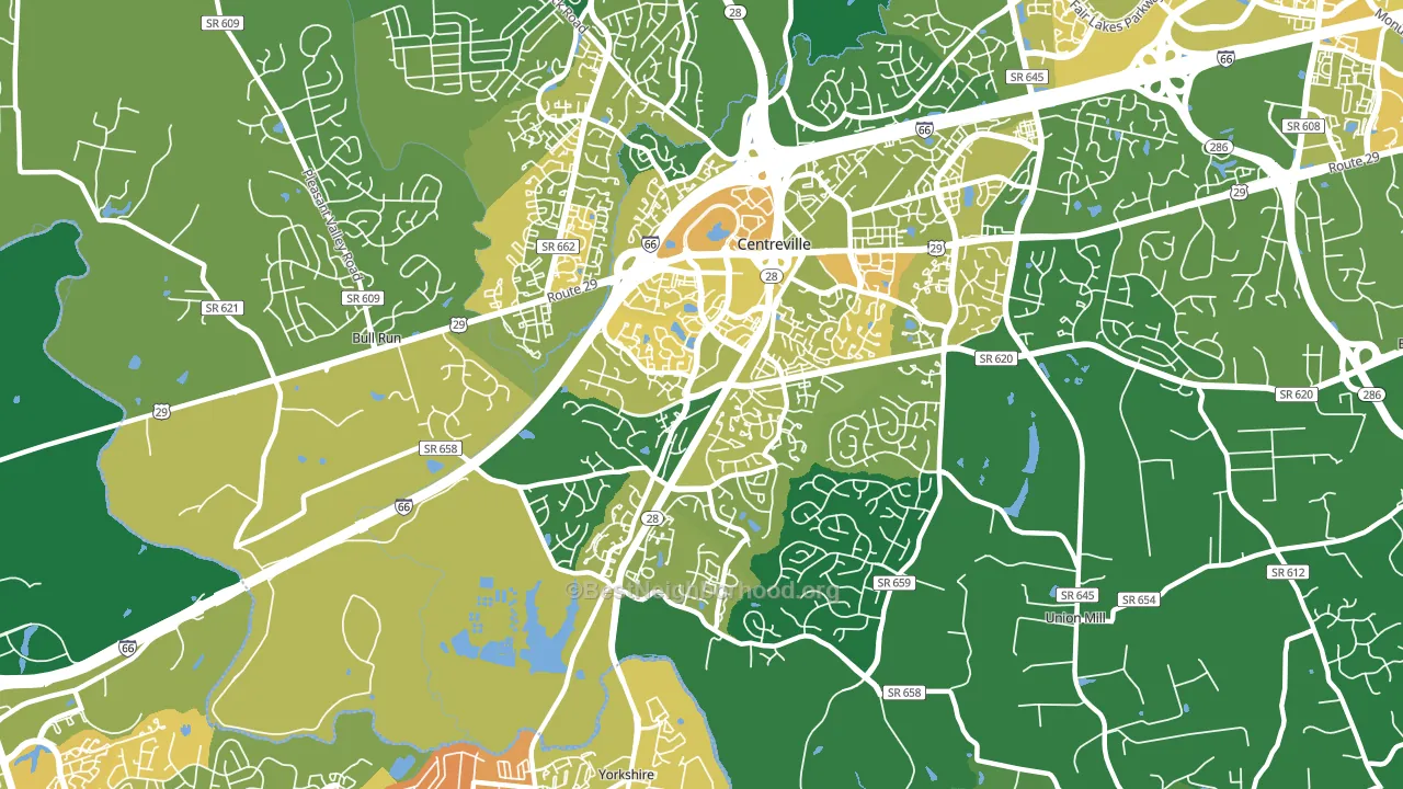 20121, VA block-group voter-turnout map