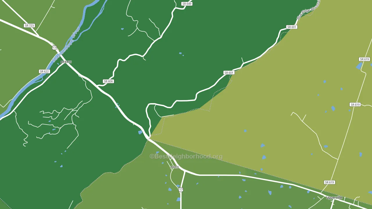 20130, VA block-group voter-turnout map