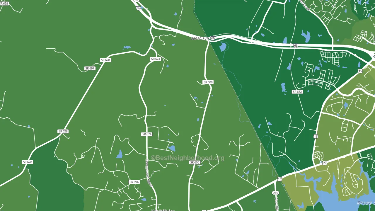 20137, VA block-group voter-turnout map