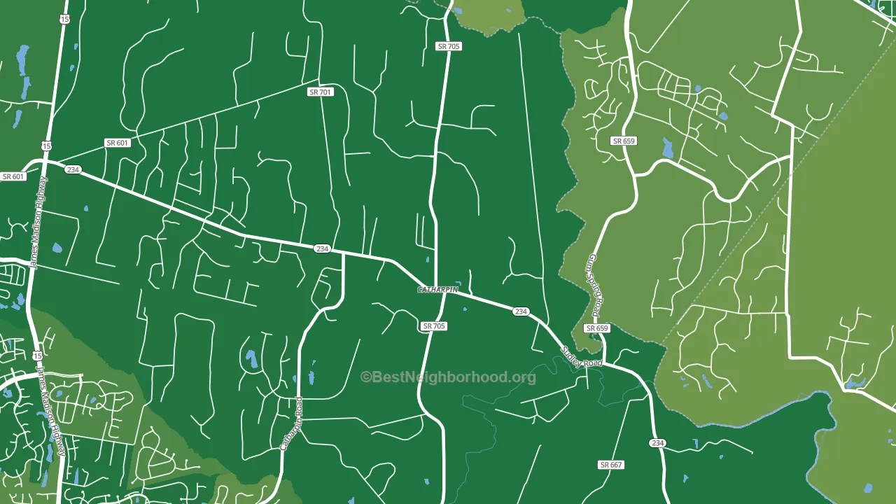 20143, VA block-group voter-turnout map