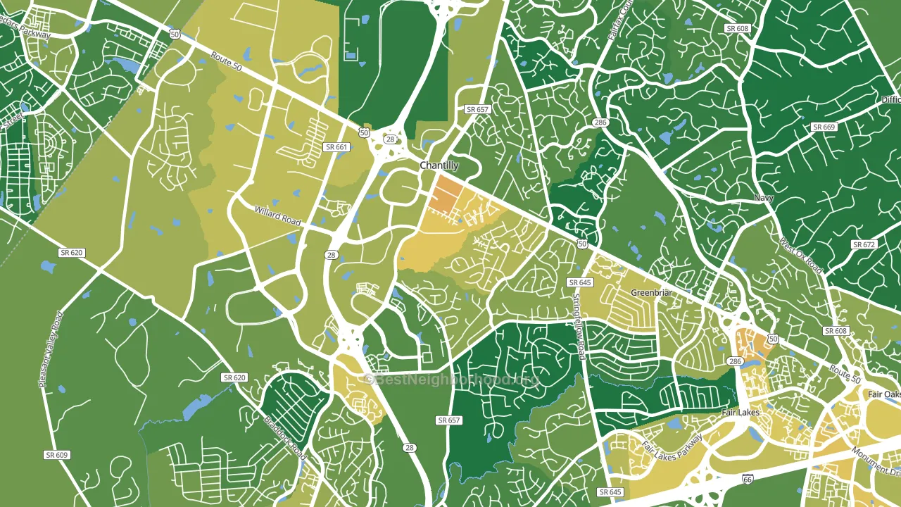 20151, VA block-group voter-turnout map