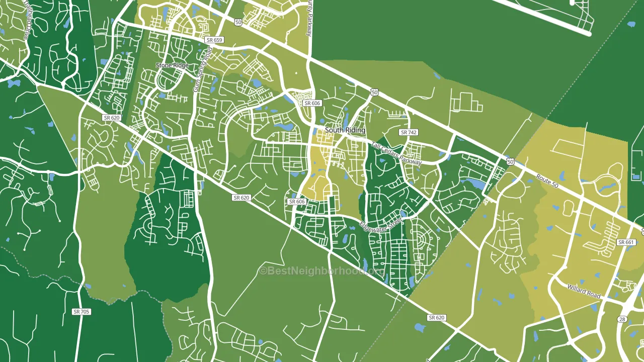 20152, VA block-group voter-turnout map