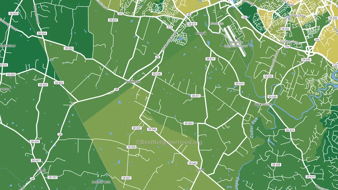 20181, VA block-group voter-turnout map