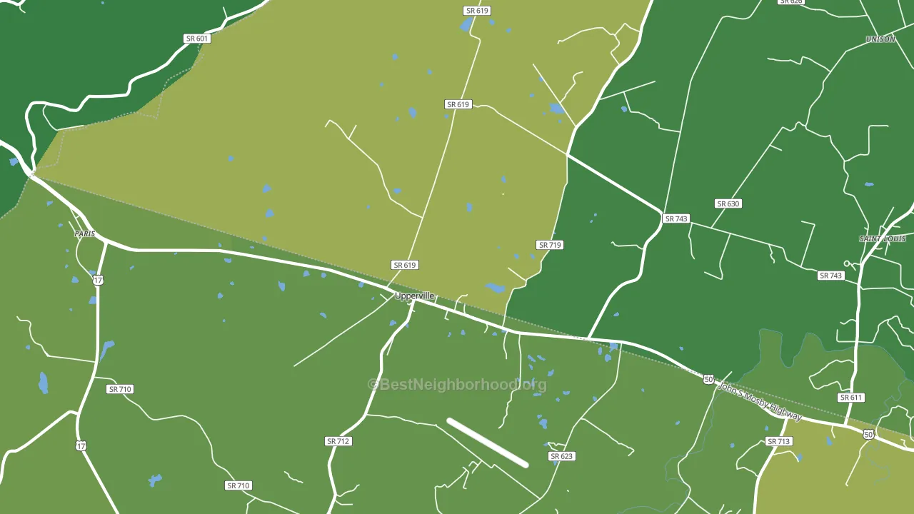 20184, VA block-group voter-turnout map