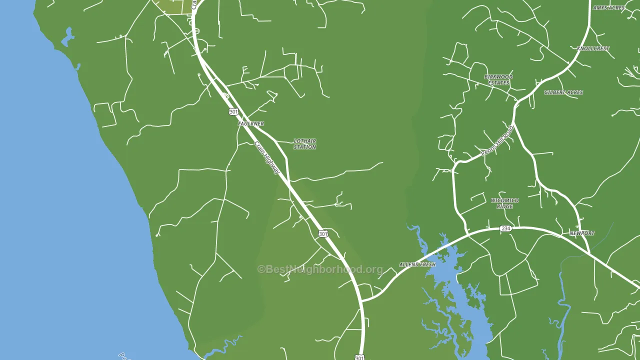 20632, MD block-group voter-turnout map