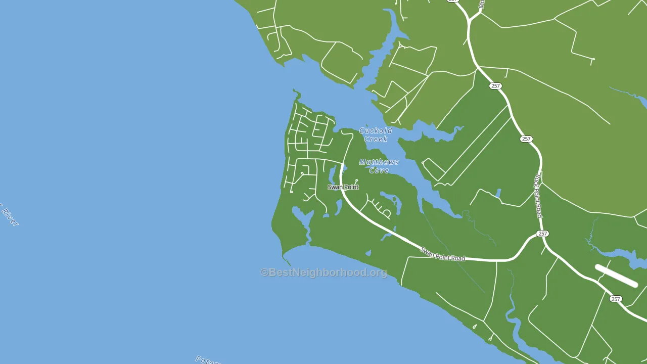 20645, MD block-group voter-turnout map