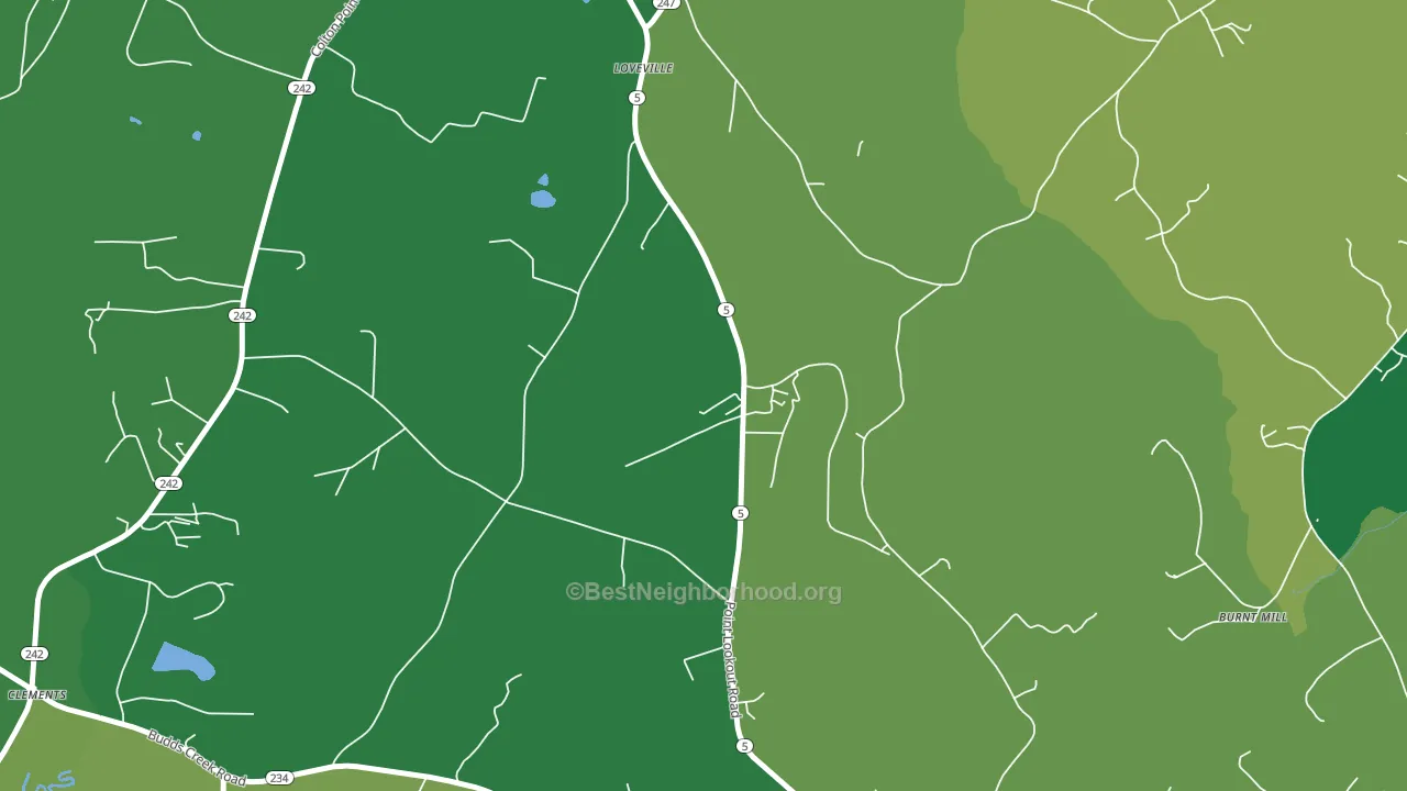 20656, MD block-group voter-turnout map